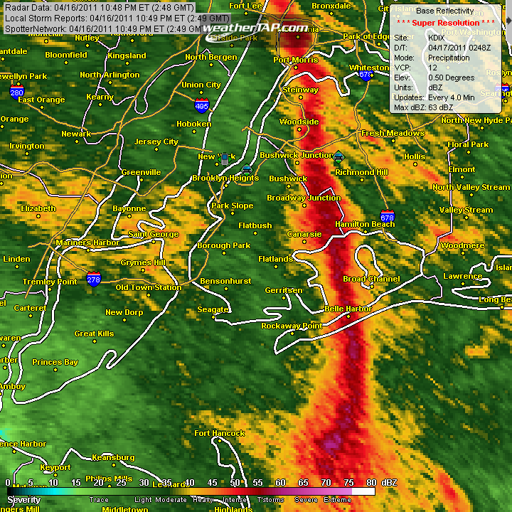 April 16th 2011 tornadoes & storms