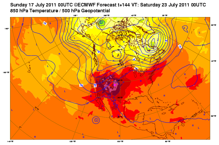 2011 extreme heat