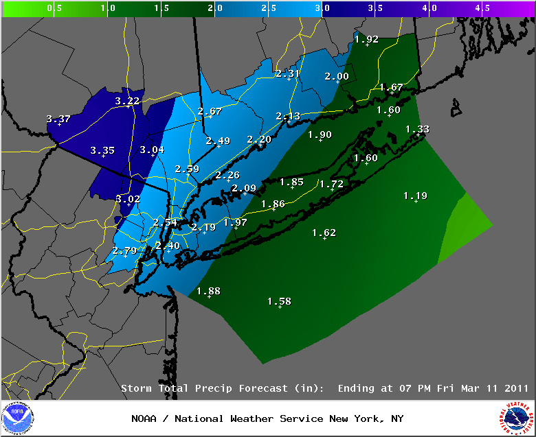 rain totals forecast