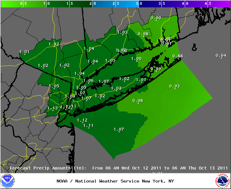 NYC Storm Totals